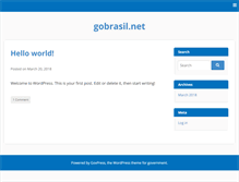 Tablet Screenshot of gobrasil.net